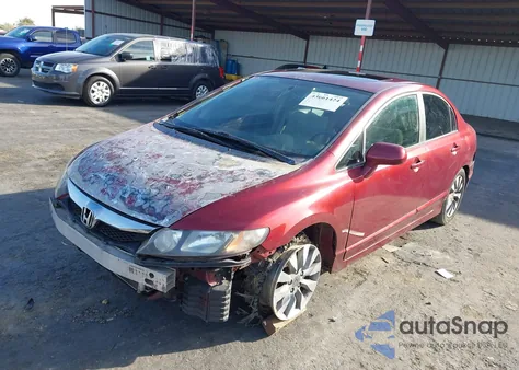 2009 Honda Civic Ex from USA, damaged, VIN 19XFA16889E040440